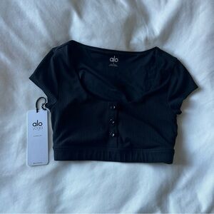 Blissful Henley Bra Top